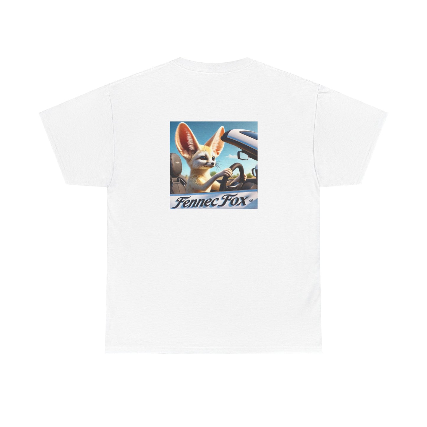 Fennec Fox on Sol Cotton Tee