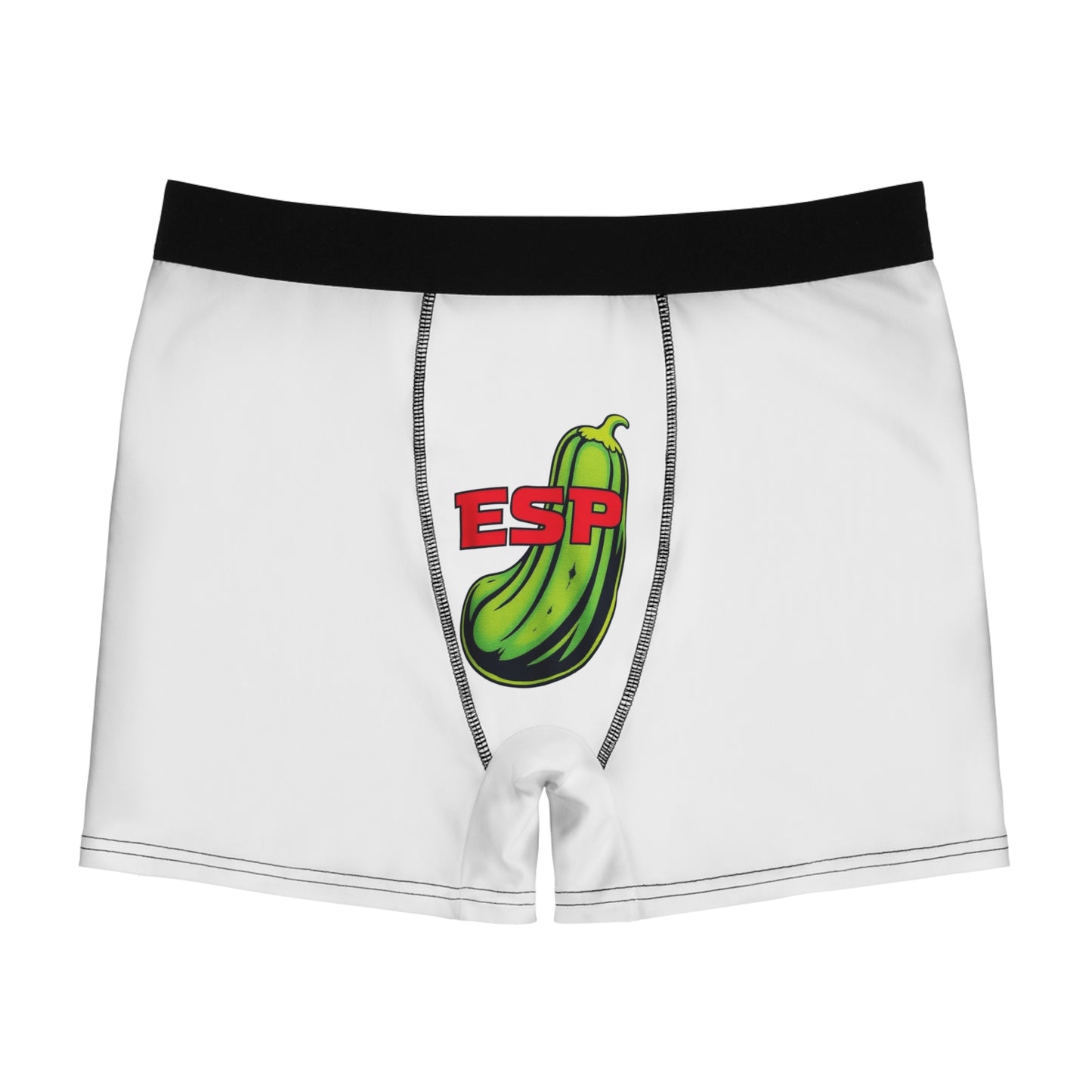 Emotional Support Pickle Men's Boxer Briefs