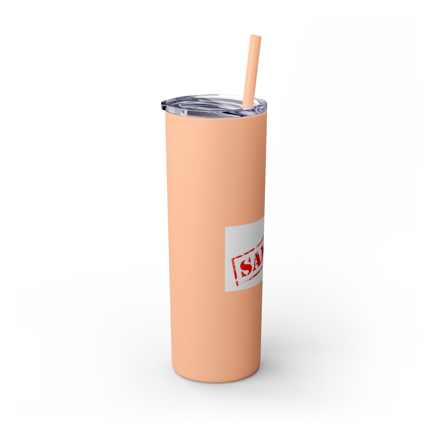 Skinny Tumbler with Straw, 20oz