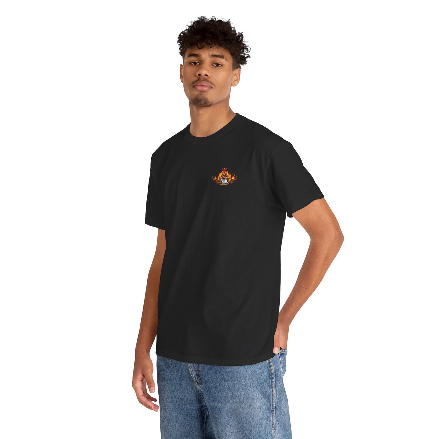 Fire Chicken Cotton Tee