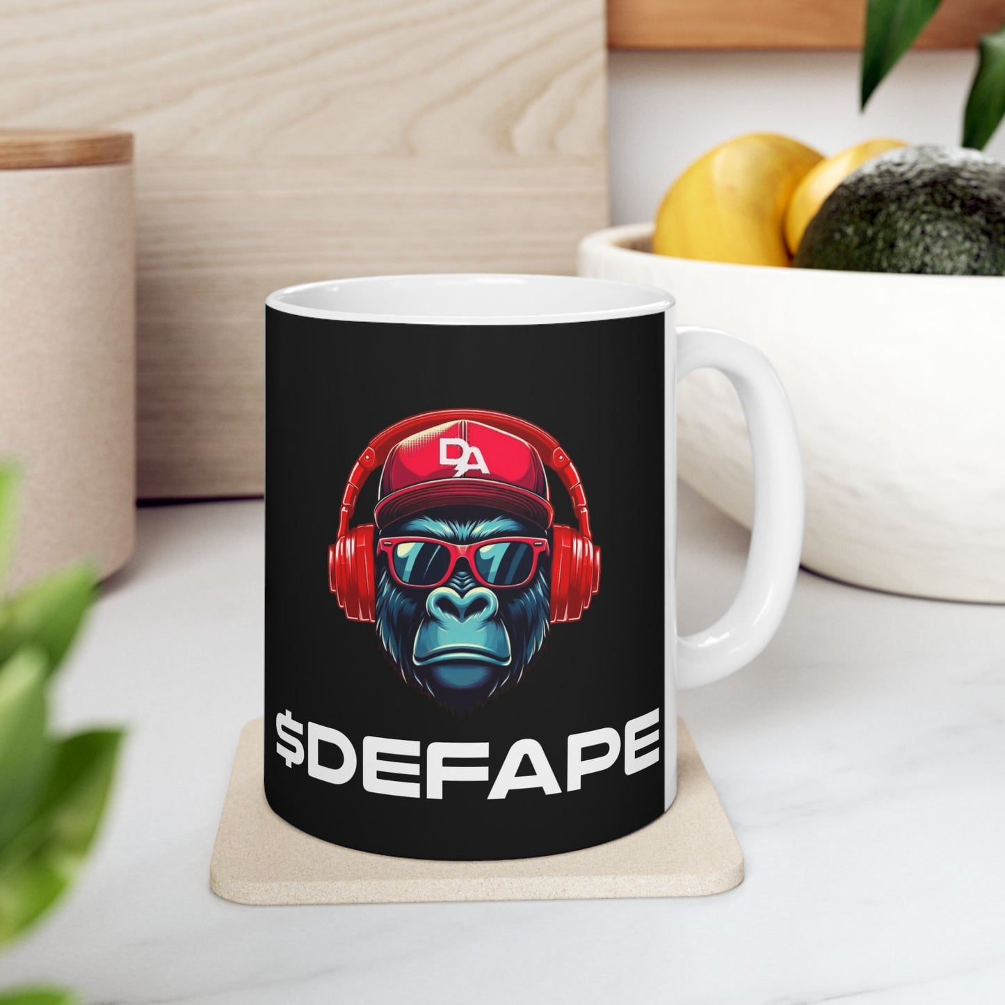 Def Apes Ceramic Mug, (11oz)