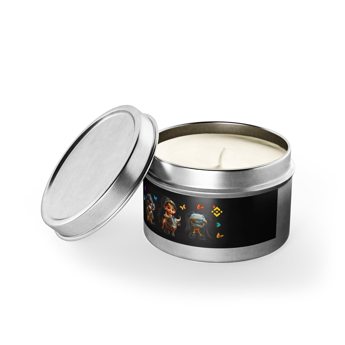 Baby Yolo Token Tin Candles