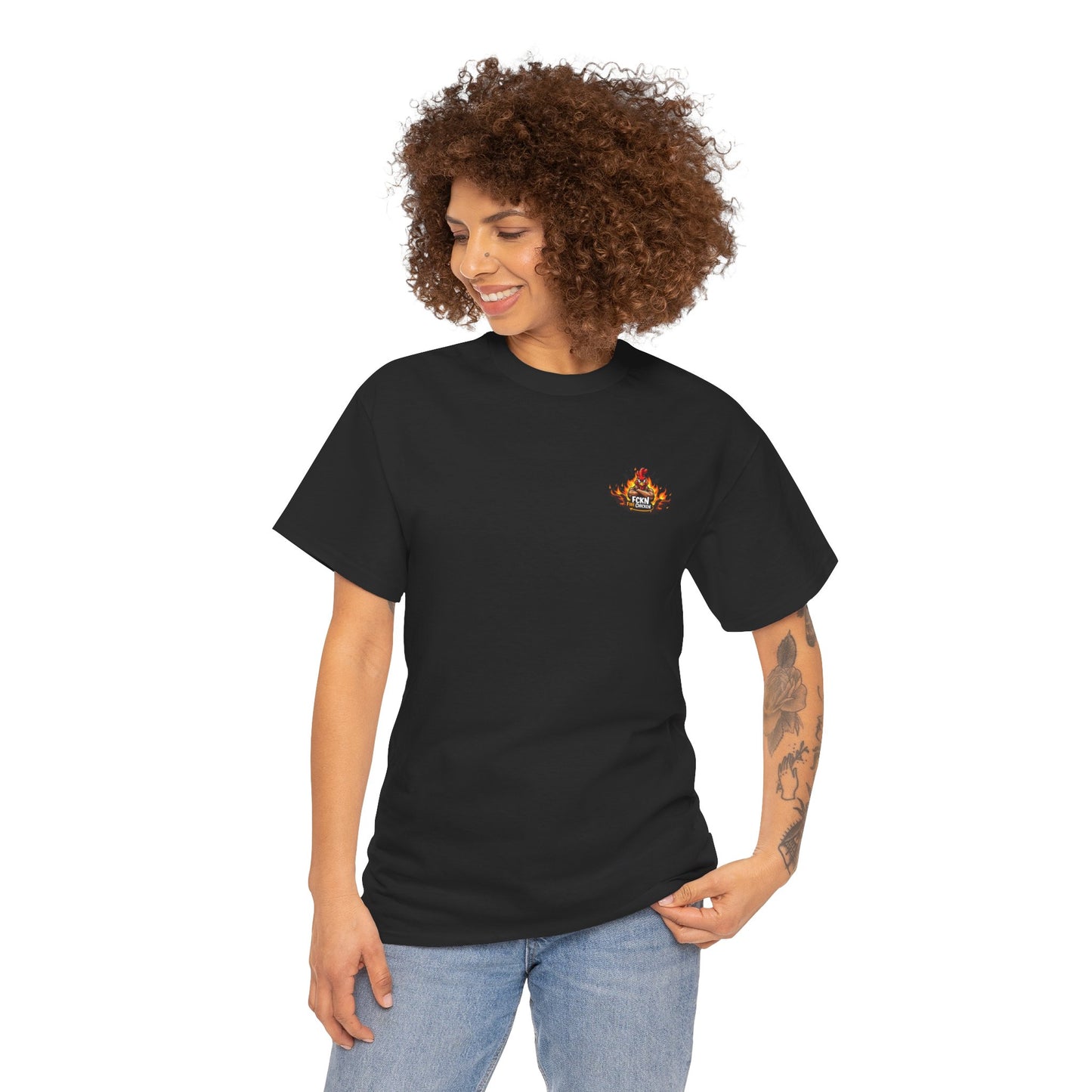 Fire Chicken Cotton Tee