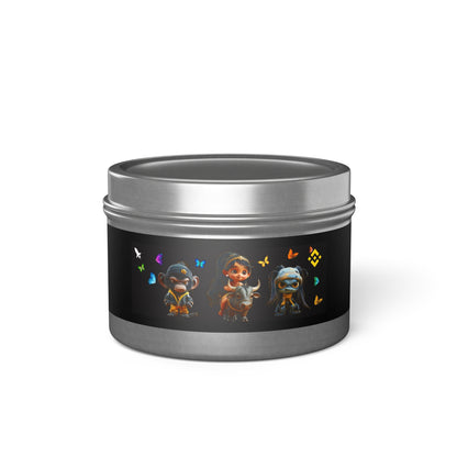 Baby Yolo Token Tin Candles