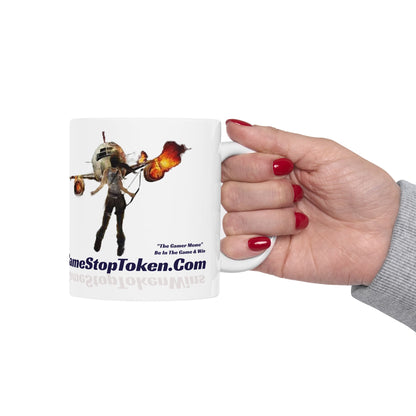 Game Stop Token Mug, (11oz)