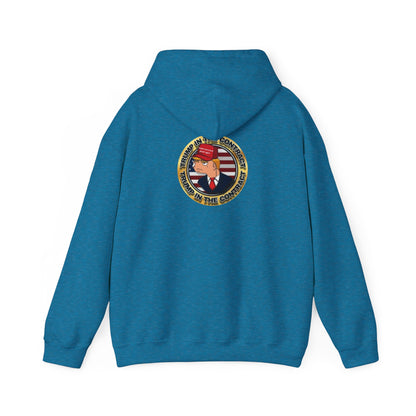 Maek Amuraca Graet Agun Hooded Sweatshirt