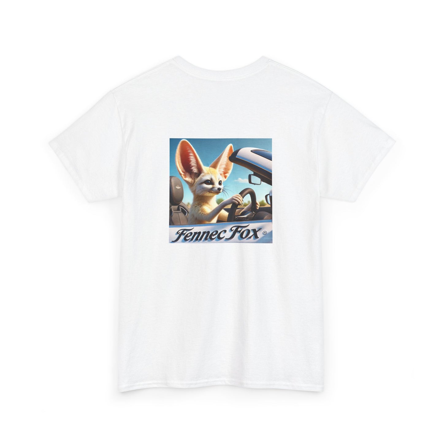 Fennec Fox on Sol Cotton Tee