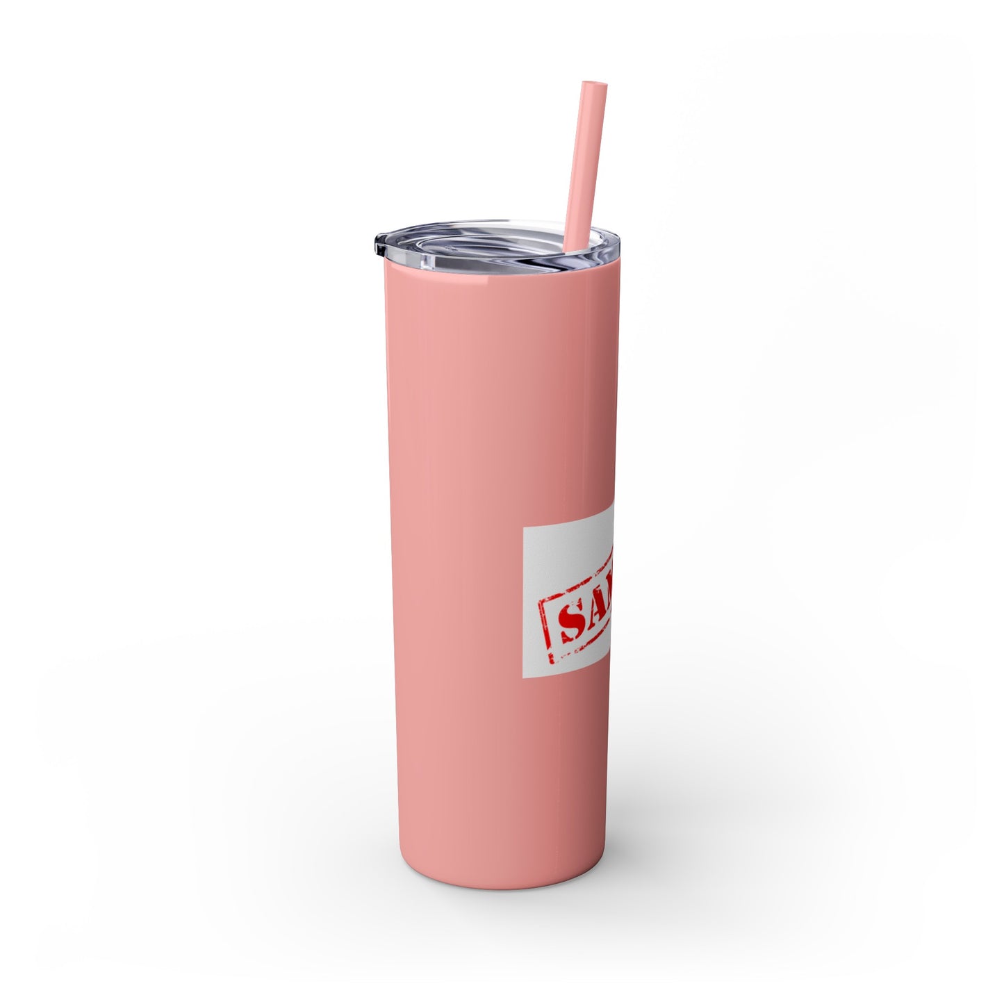 Skinny Tumbler with Straw, 20oz