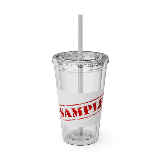 Sunsplash Tumbler with Straw, 16oz