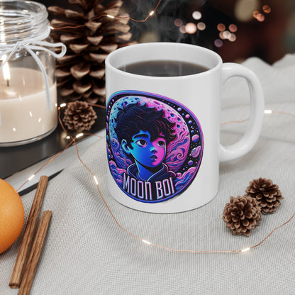 Moon Boi Inc Ceramic Mug, (11oz)