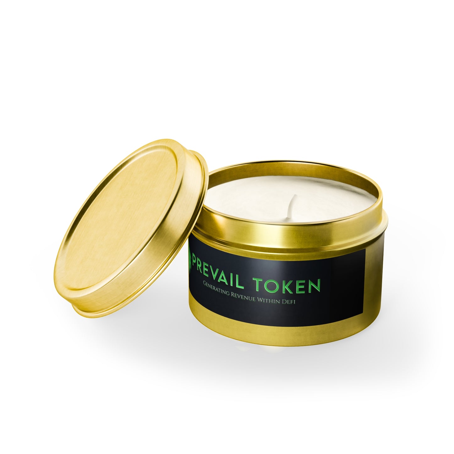 Prevail Token Tin Candles