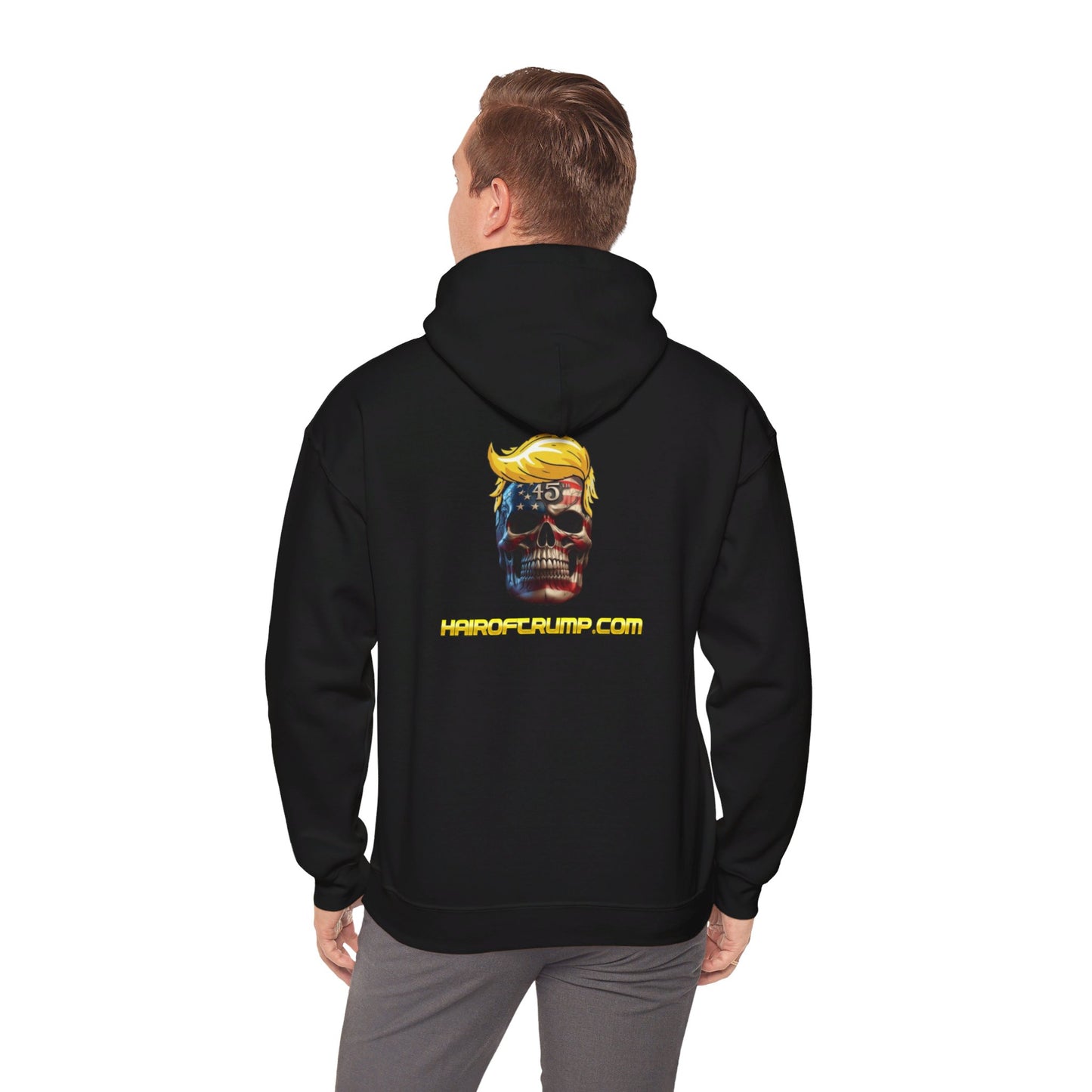 Hair of Trump Hooded Sweatshirt