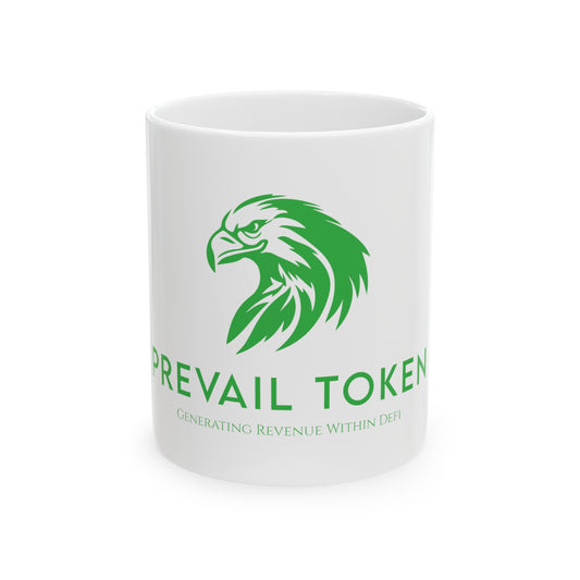 Prevail Token Ceramic Mug, 11oz