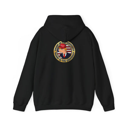 Maek Amuraca Graet Agun Hooded Sweatshirt