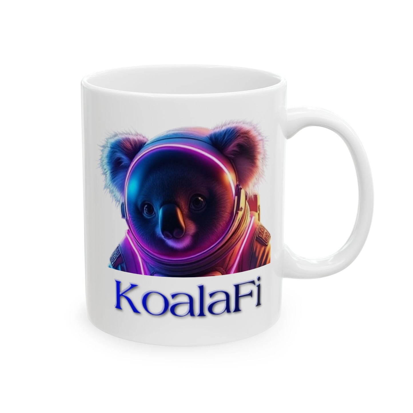 KoalaFi Ceramic Mug, (11oz)