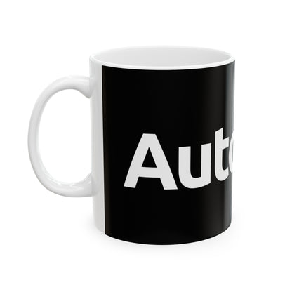 AutoBTC Token Ceramic Mug, 11oz