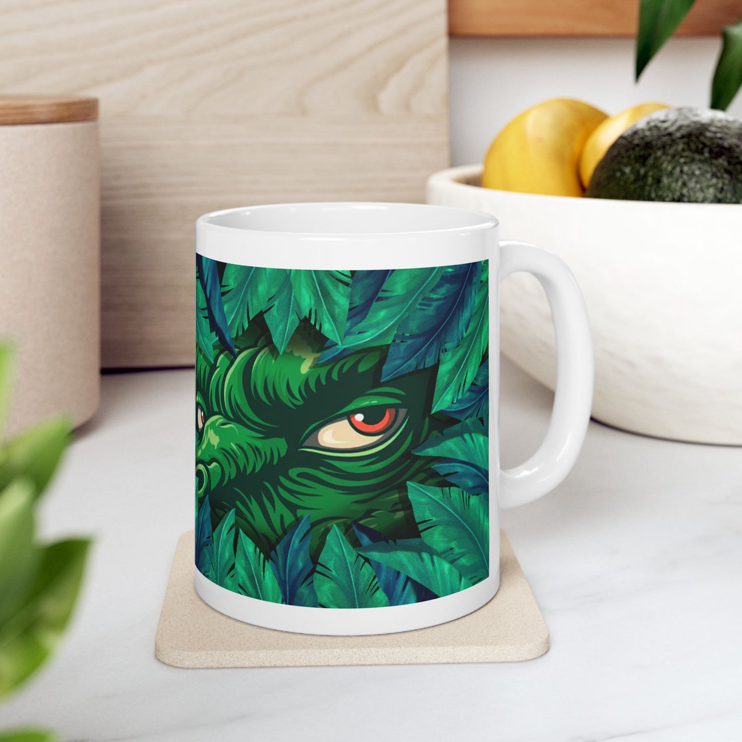 MemeZilla Ceramic Mug, (11oz)