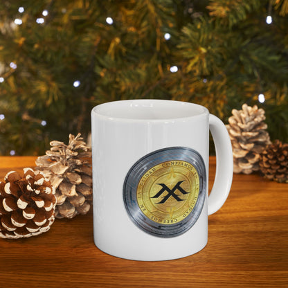 MXD Token Ceramic Mug, (11oz)