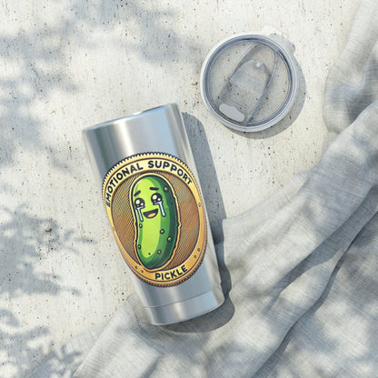 Emotional Support Pickle 20oz Tumbler