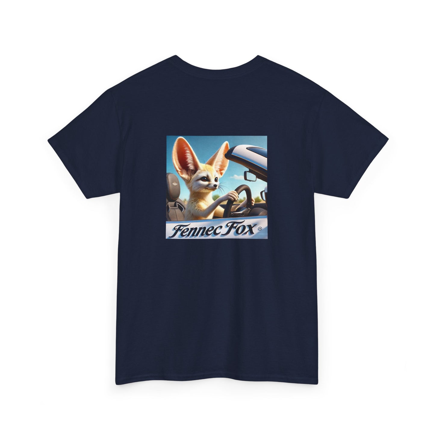 Fennec Fox on Sol Cotton Tee