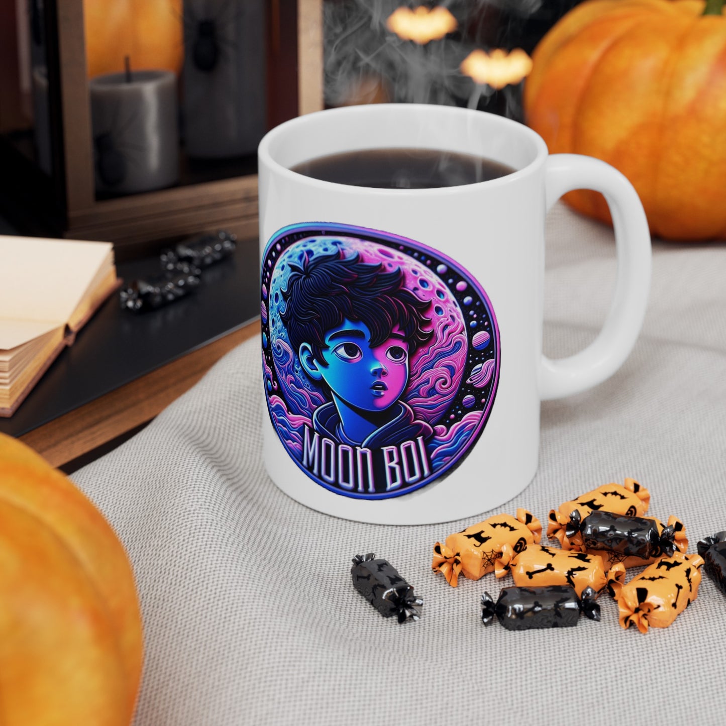 Moon Boi Inc Ceramic Mug, (11oz)