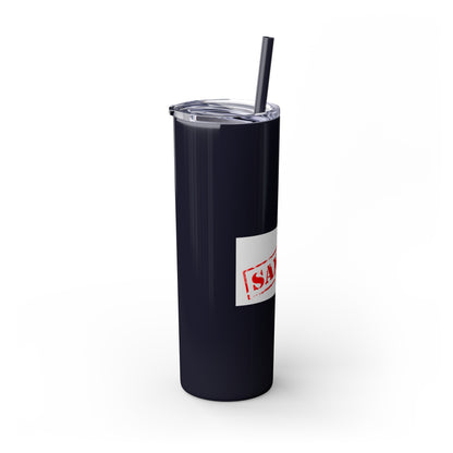 Skinny Tumbler with Straw, 20oz