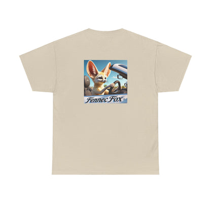 Fennec Fox on Sol Cotton Tee