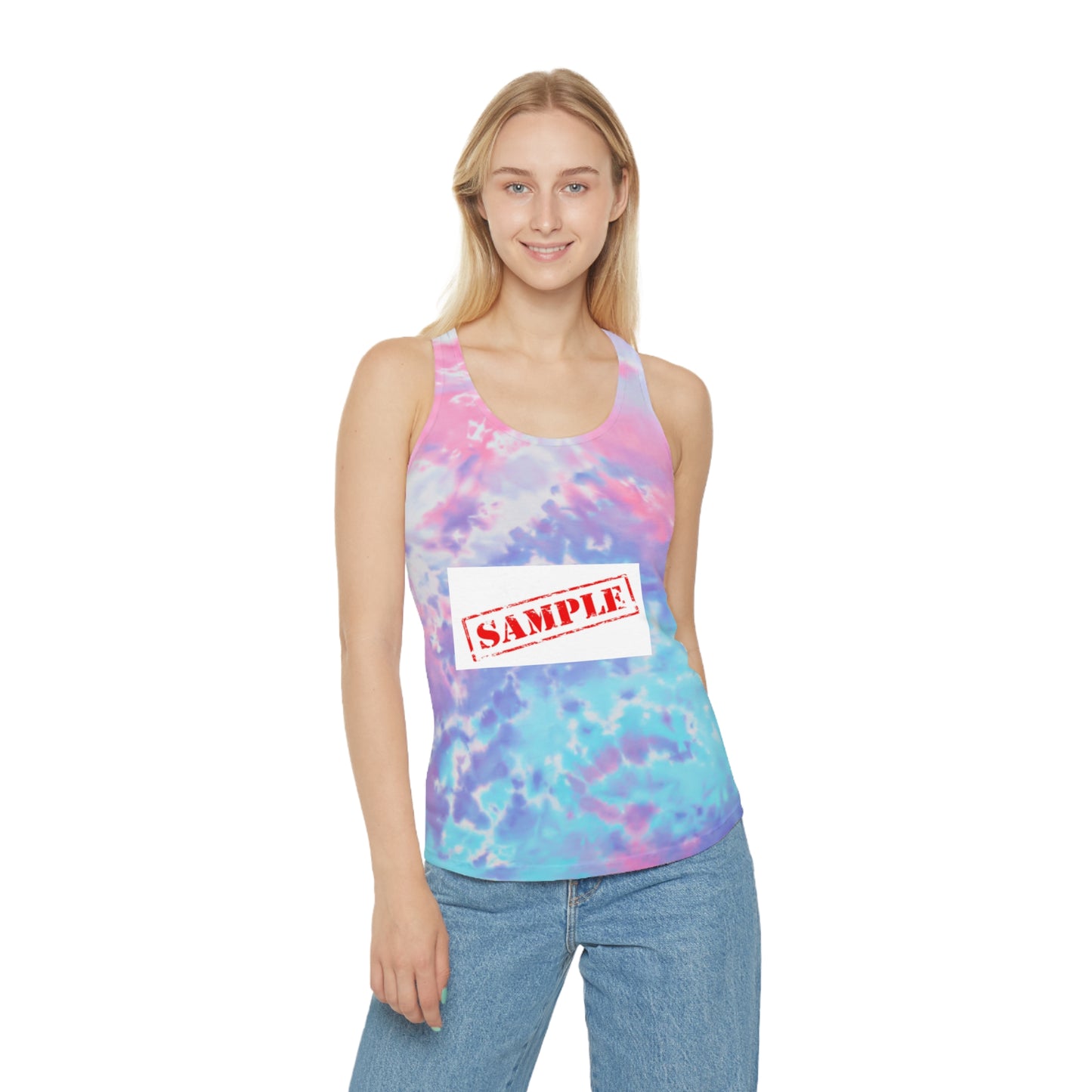 Tie Dye Racerback Tank Top