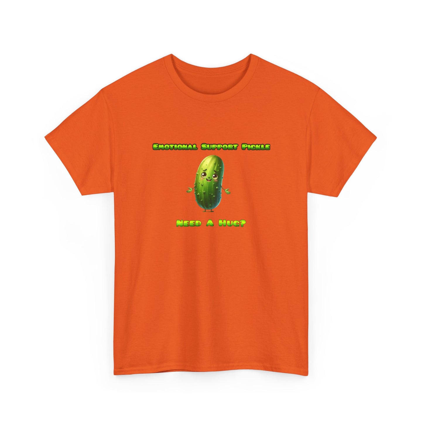 Emotional Support Pickle Cotton Tee