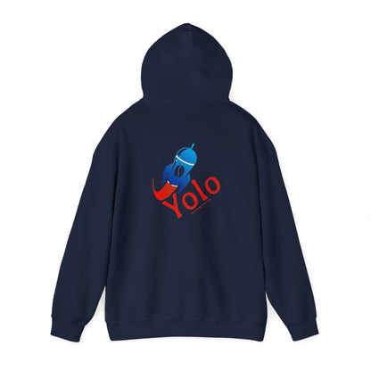 Dark Yolo Hooded Sweatshirt