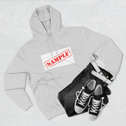 Three-Panel Fleece Hoodie