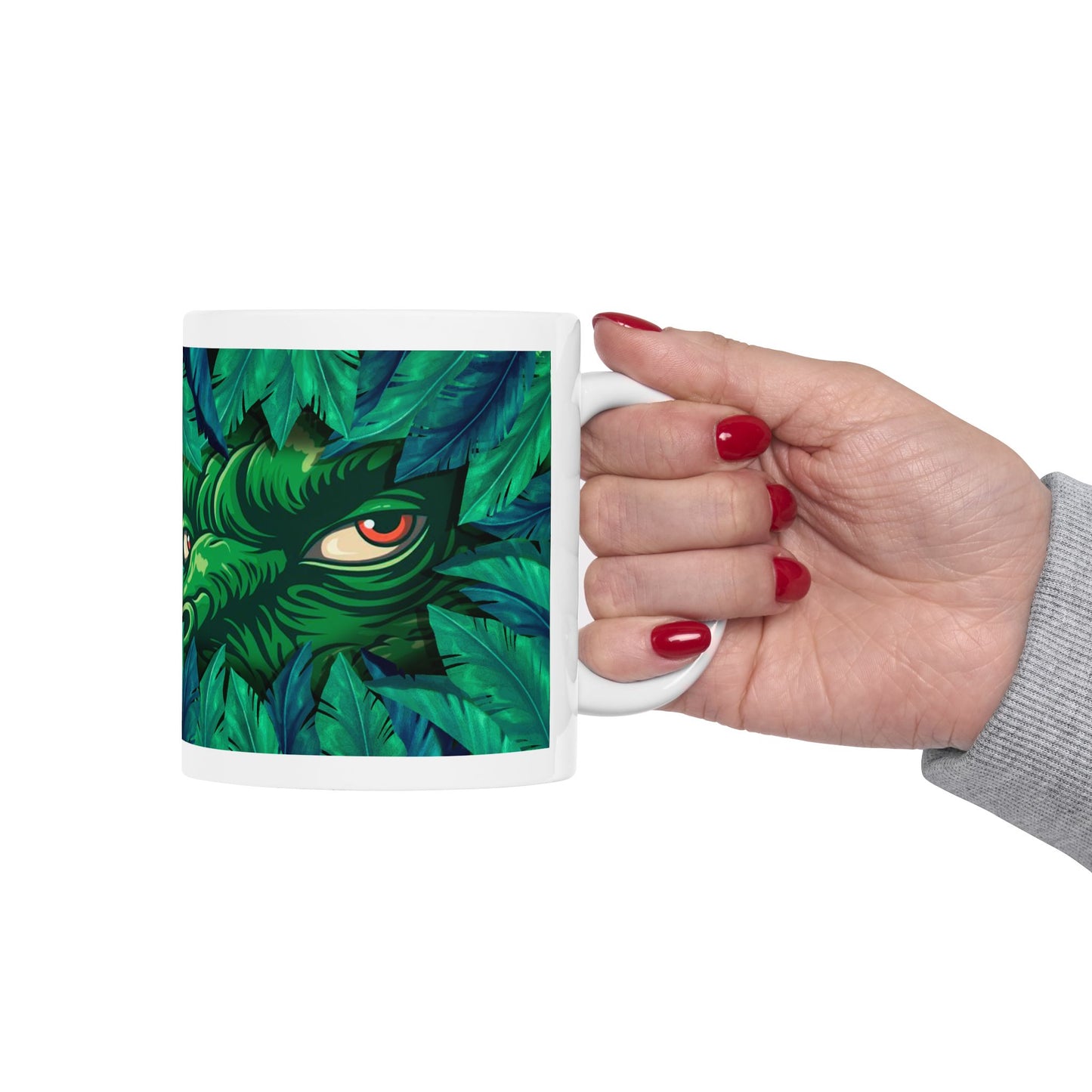 MemeZilla Ceramic Mug, (11oz)