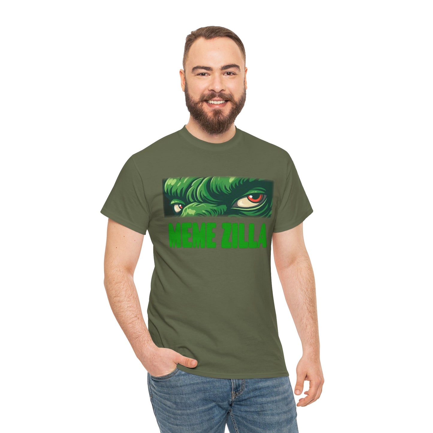 MemeZilla Cotton Tee