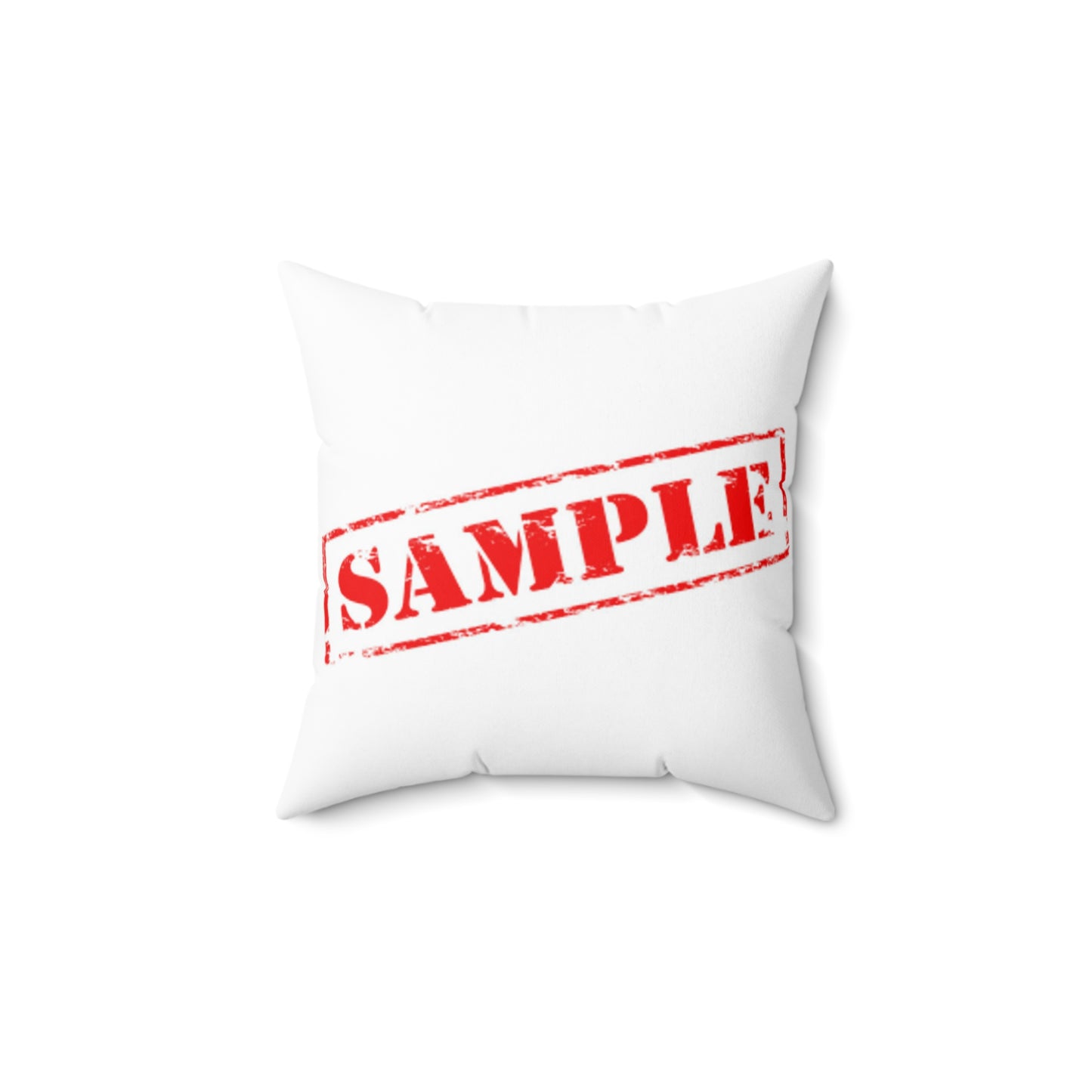 Spun Polyester Square Pillow