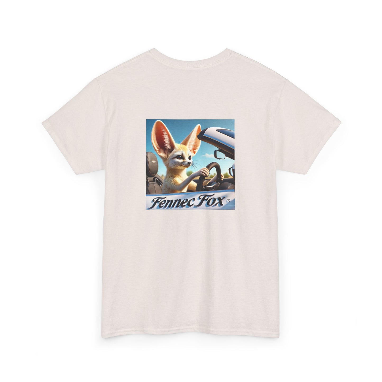 Fennec Fox on Sol Cotton Tee