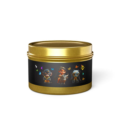 Baby Yolo Token Tin Candles