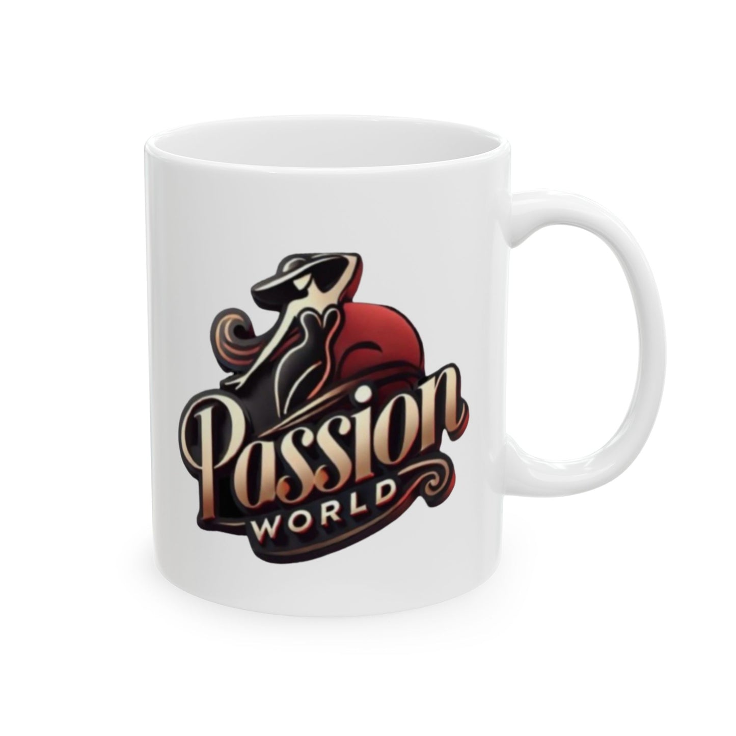 Passion World Ceramic Mug, (11oz, 15oz)