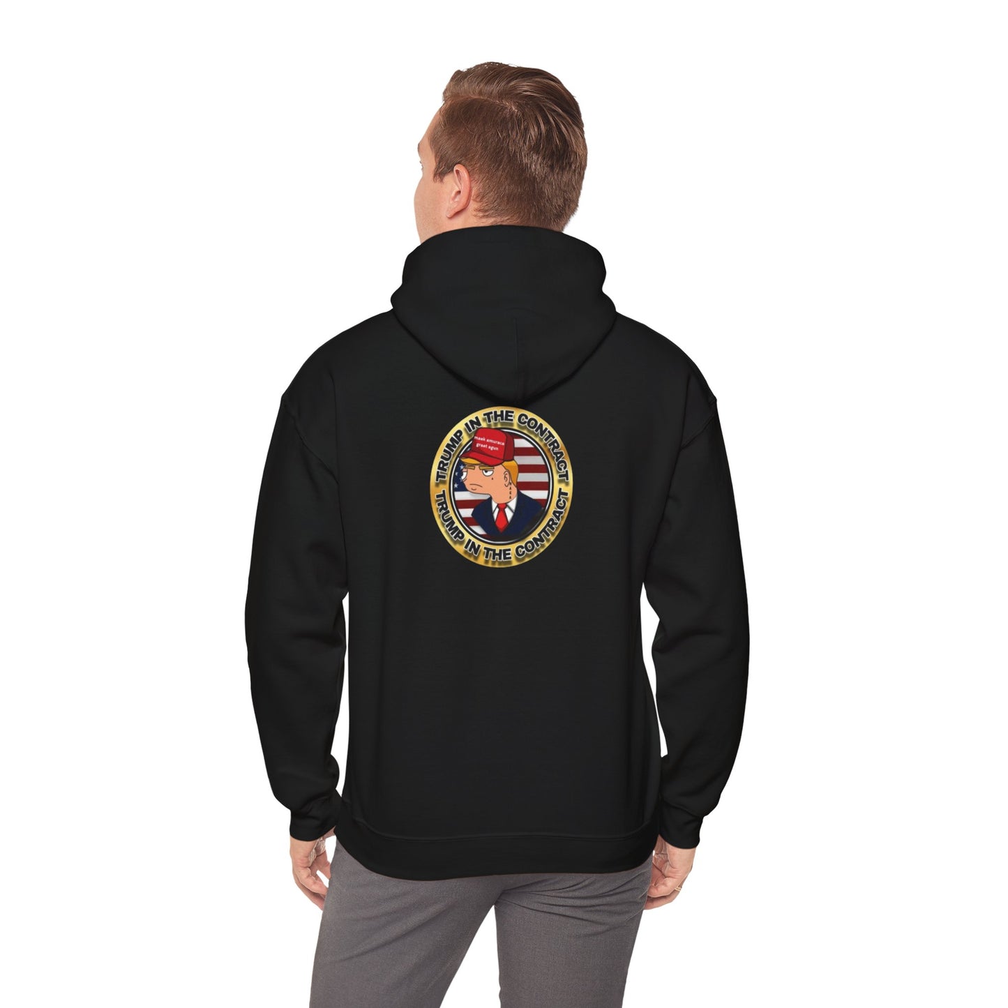 Maek Amuraca Graet Agun Hooded Sweatshirt