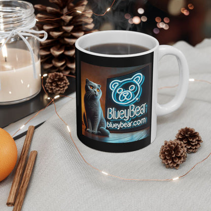 Bluey The Bear Mug, (11oz)