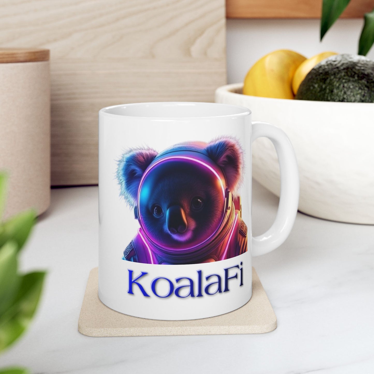 KoalaFi Ceramic Mug, (11oz)