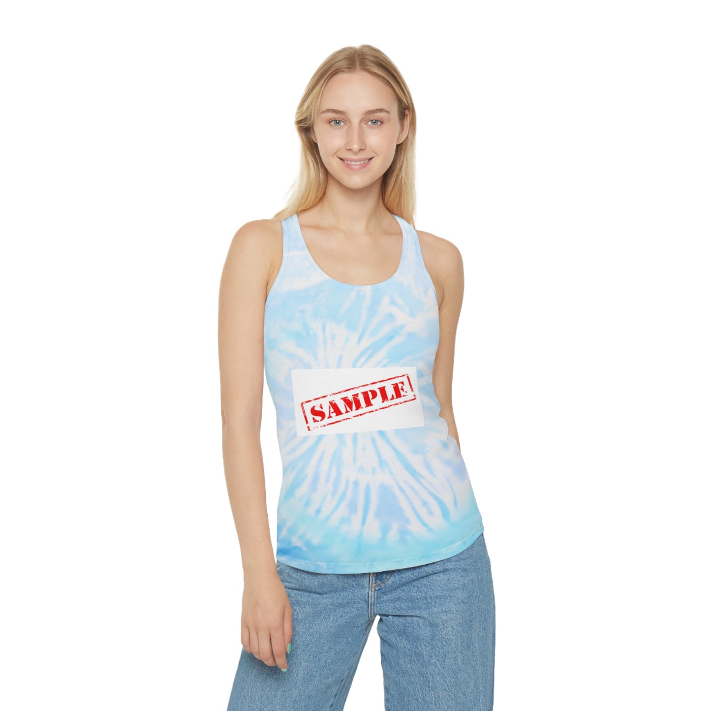 Tie Dye Racerback Tank Top