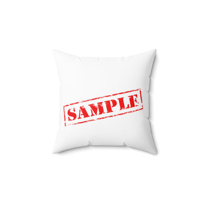 Spun Polyester Square Pillow