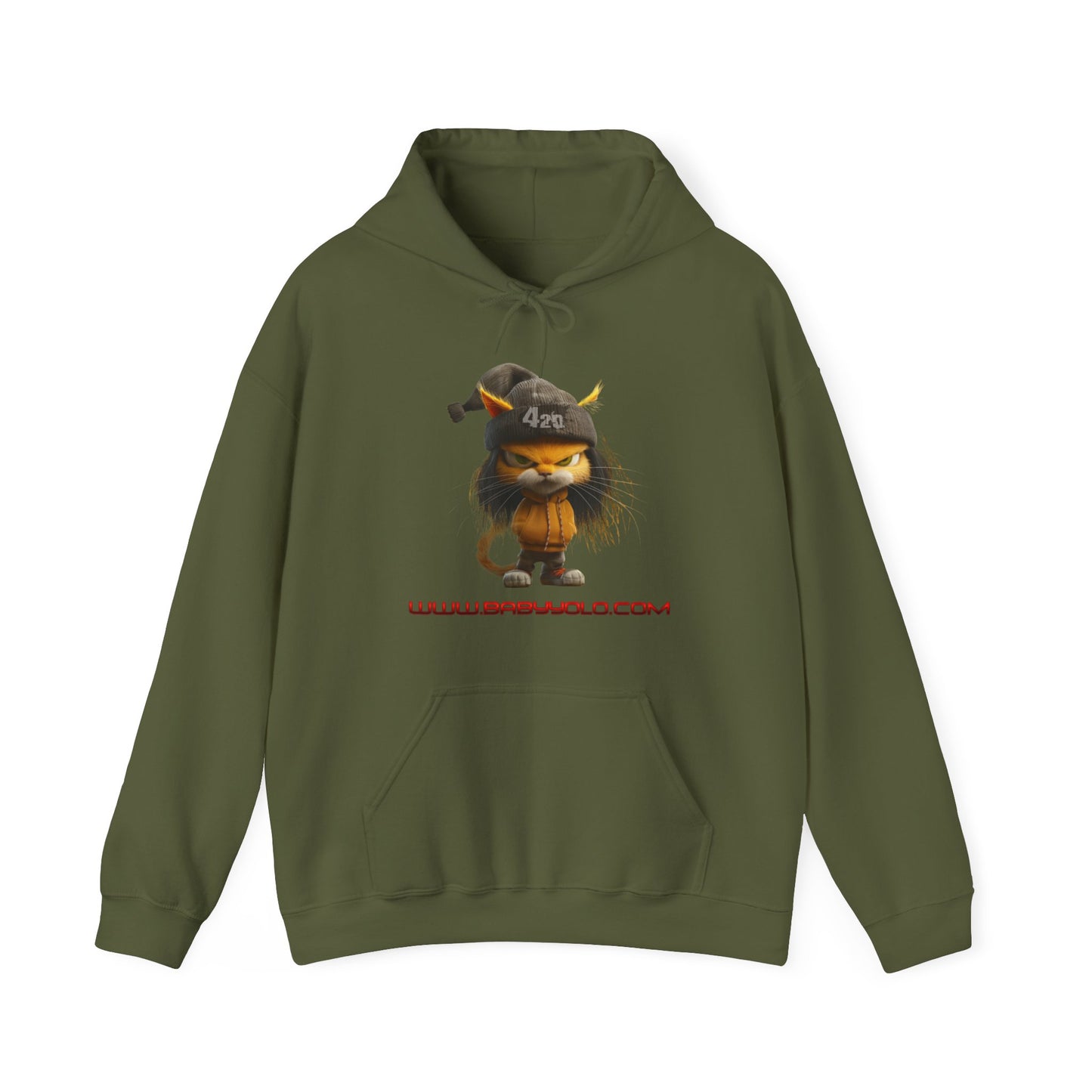 Cat Named Toast Hooded Sweatshirt