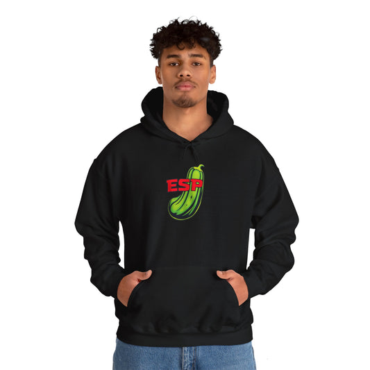 Emotional Support Pickle Hooded Sweatshirt