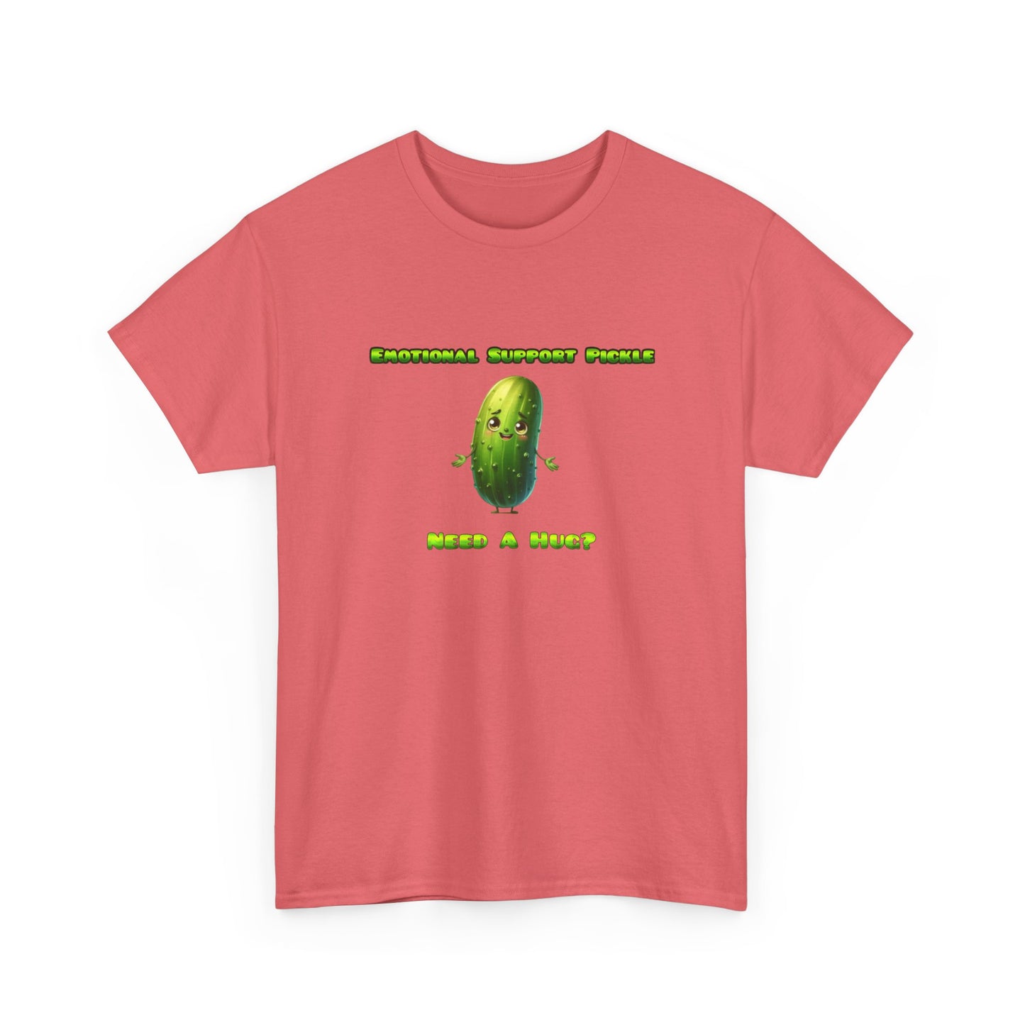 Emotional Support Pickle Cotton Tee