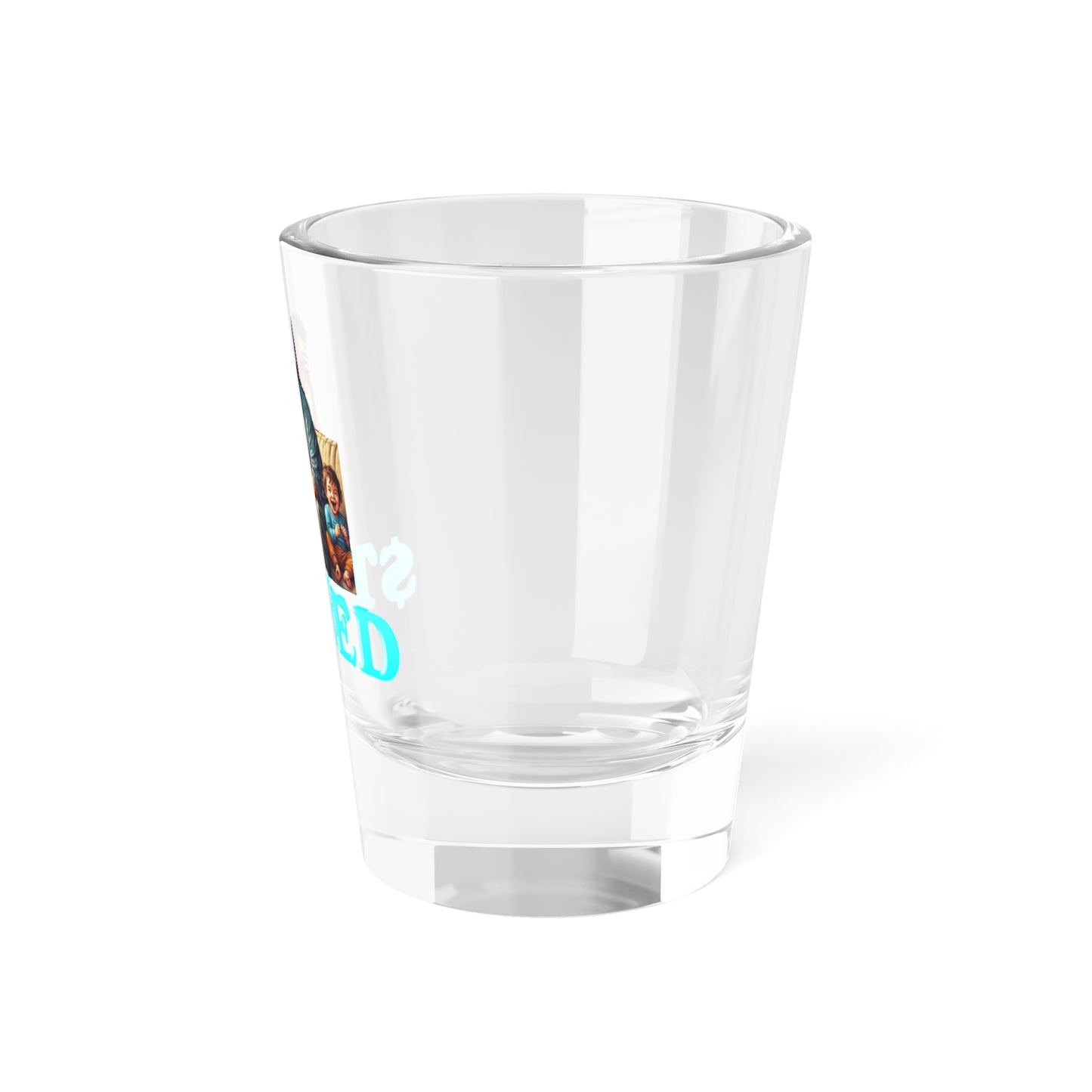 Tired Dad Shot Glass, 1.5oz