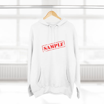 Three-Panel Fleece Hoodie