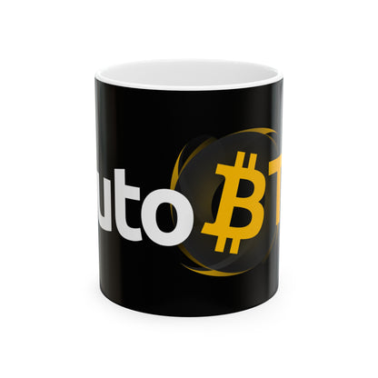 AutoBTC Token Ceramic Mug, 11oz