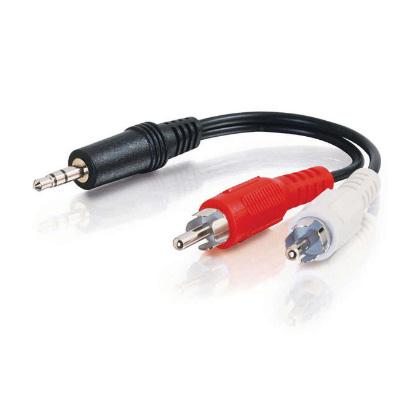 3FT 3.5MM STEREO M TO 2XRCA M