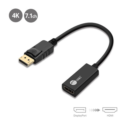 DisplayPort to HDMI Adapter 4K